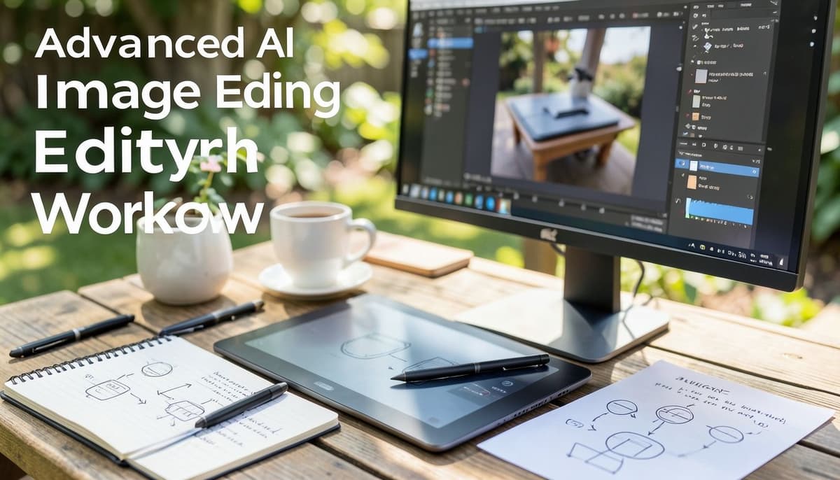 Flux de travail avancé d'édition d'images AI