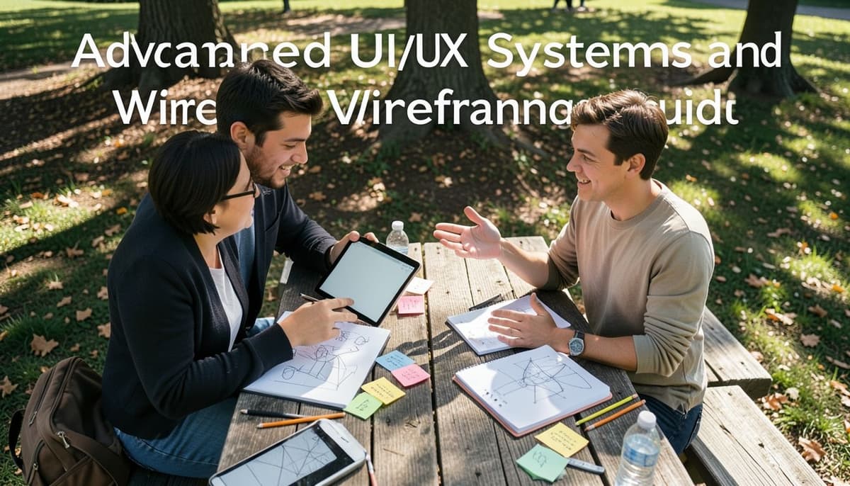 高级 UI/UX 系统与线框图指南