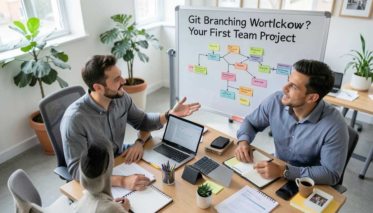 Git Branching Workflow for Your First Team Project