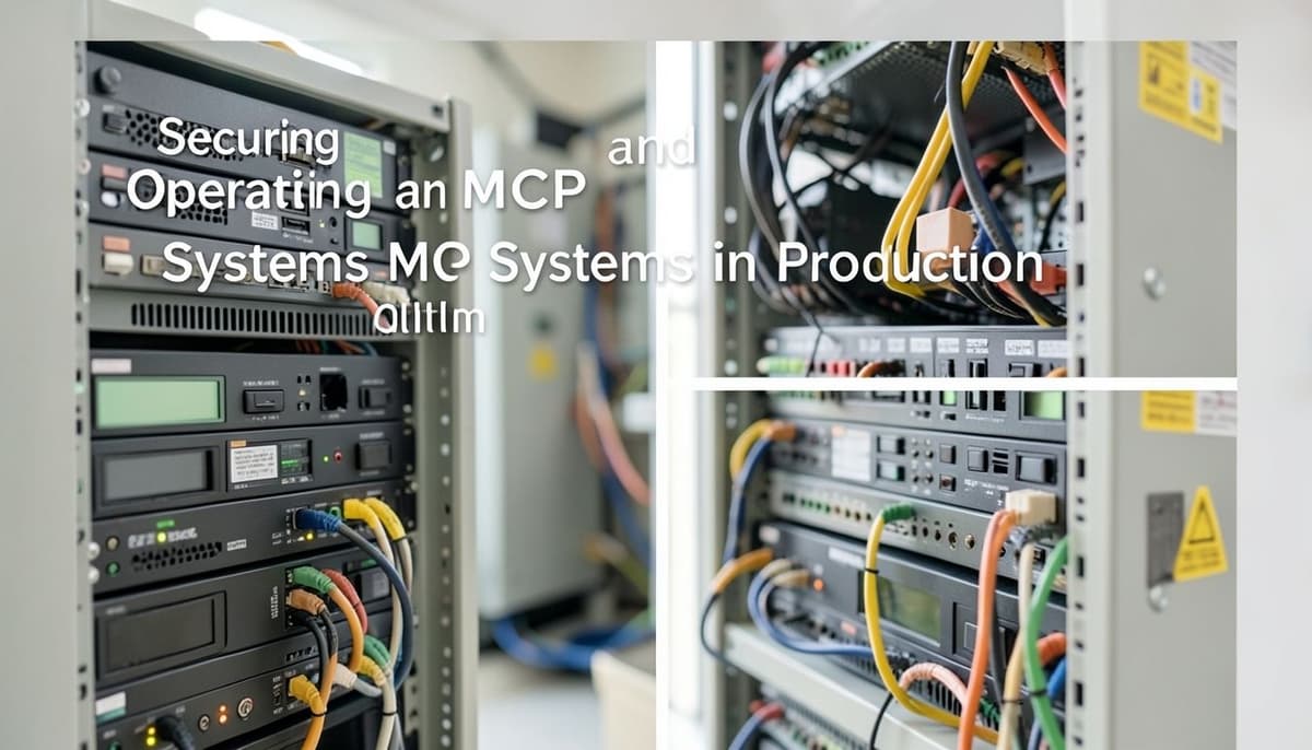 Aseguramiento y operación de sistemas MCP en producción
